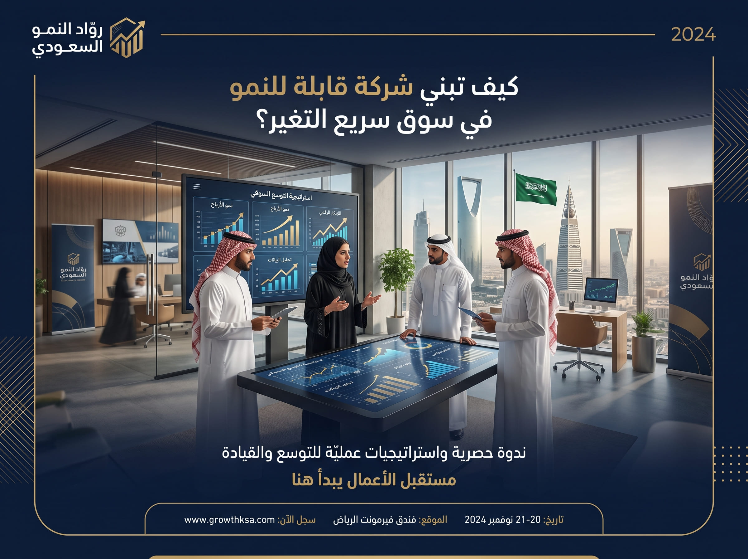 كيف تبني شركة قابلة للنمو في سوق سريع التغير؟